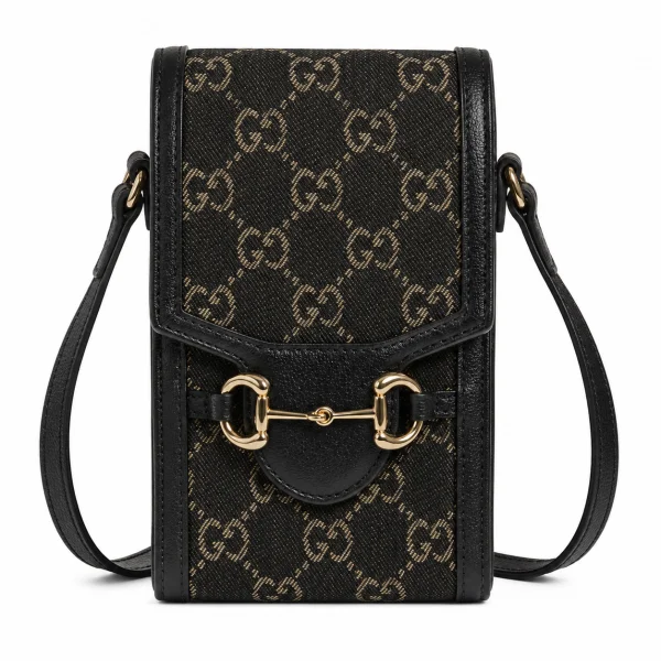 Gucci 1955 Vertical leather crossbody bag