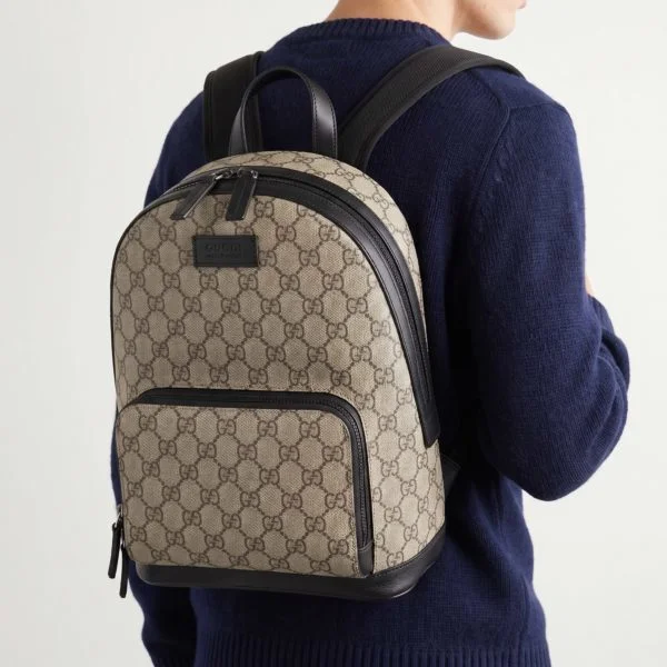 Gucci Supreme Backpack Beige
