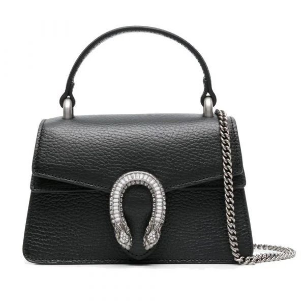Gucci Dionysus Chain Crossbody Bag Black