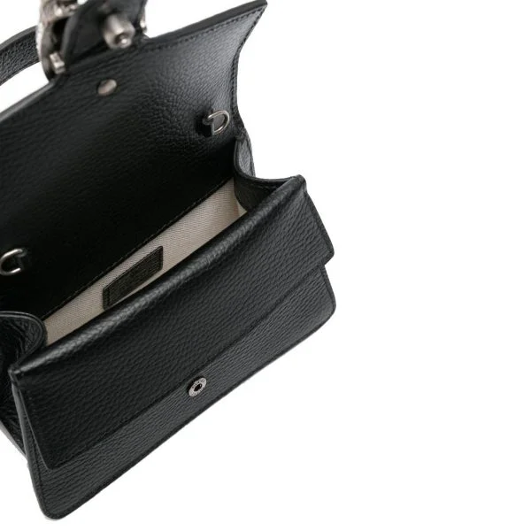 Gucci Dionysus Chain Crossbody Bag Black