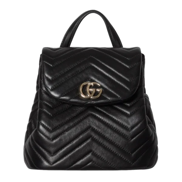 Gucci GG Marmont Mini Backpack - Black