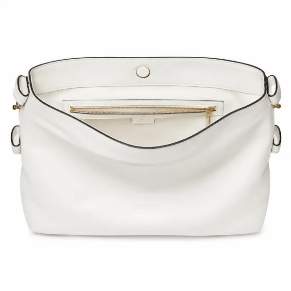 Gucci Beatrix Large Tote Bag - White