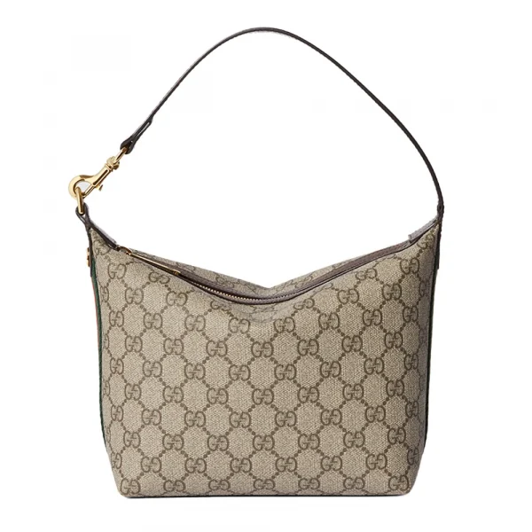 Gucci GG Supreme Mini Shoulder Bag Beige