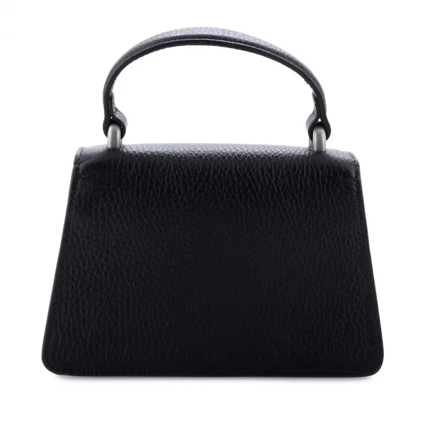 Gucci Crystal Mini Dionysus Top Handle Bag Emerald - Black