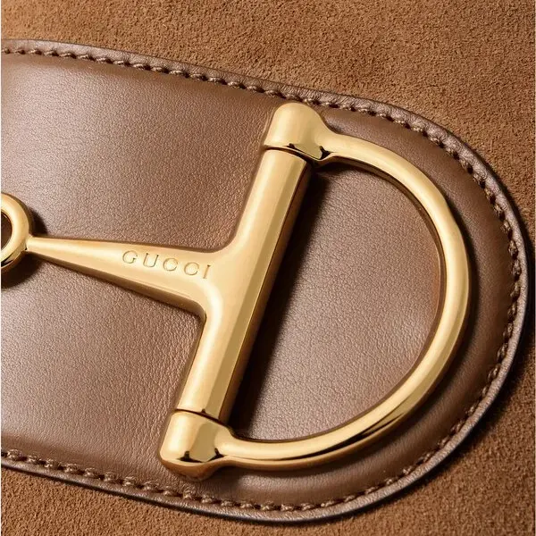 Gucci Horsebit Bucket Bag - Brown