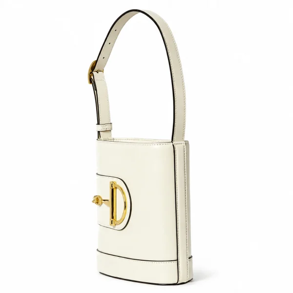 Gucci Arabella Horsebit Bucket Bag - White