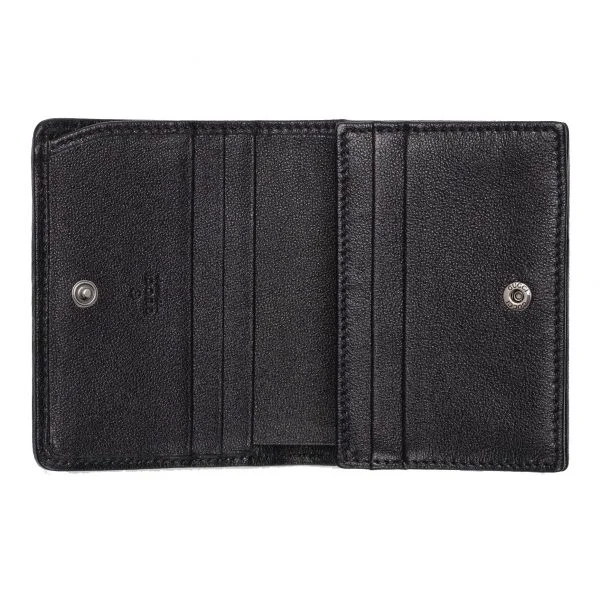 Gucci Card Case Women's Wallet - Black