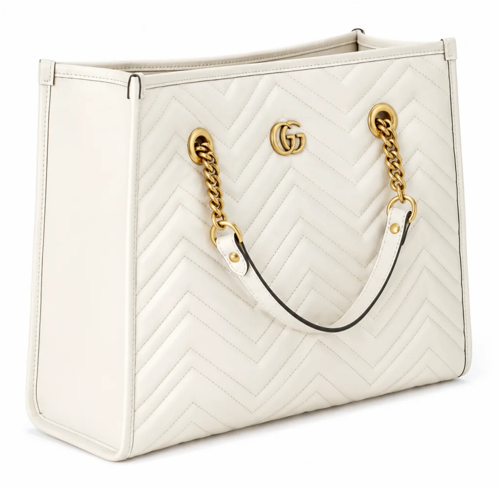 Gucci Medium Matelassé-Leather Tote Bag
