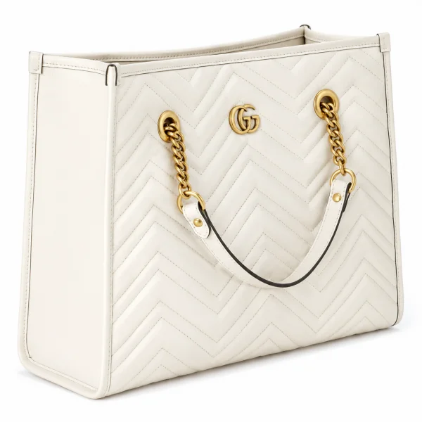 Gucci Medium Matelassé-Leather Tote Bag