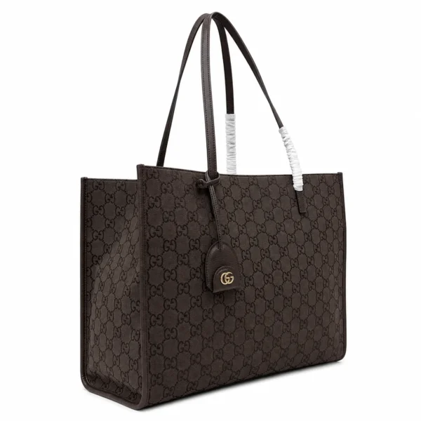 Gucci Londra Large Tote Bag - Brown