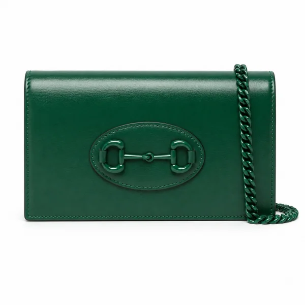 Gucci 1955 chain wallet - Green
