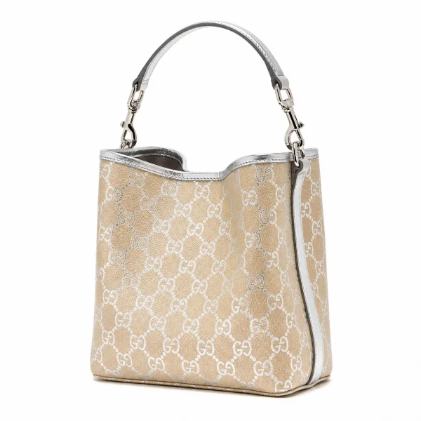 Gucci GG Canvas Mini Shoulder Bag - Brown