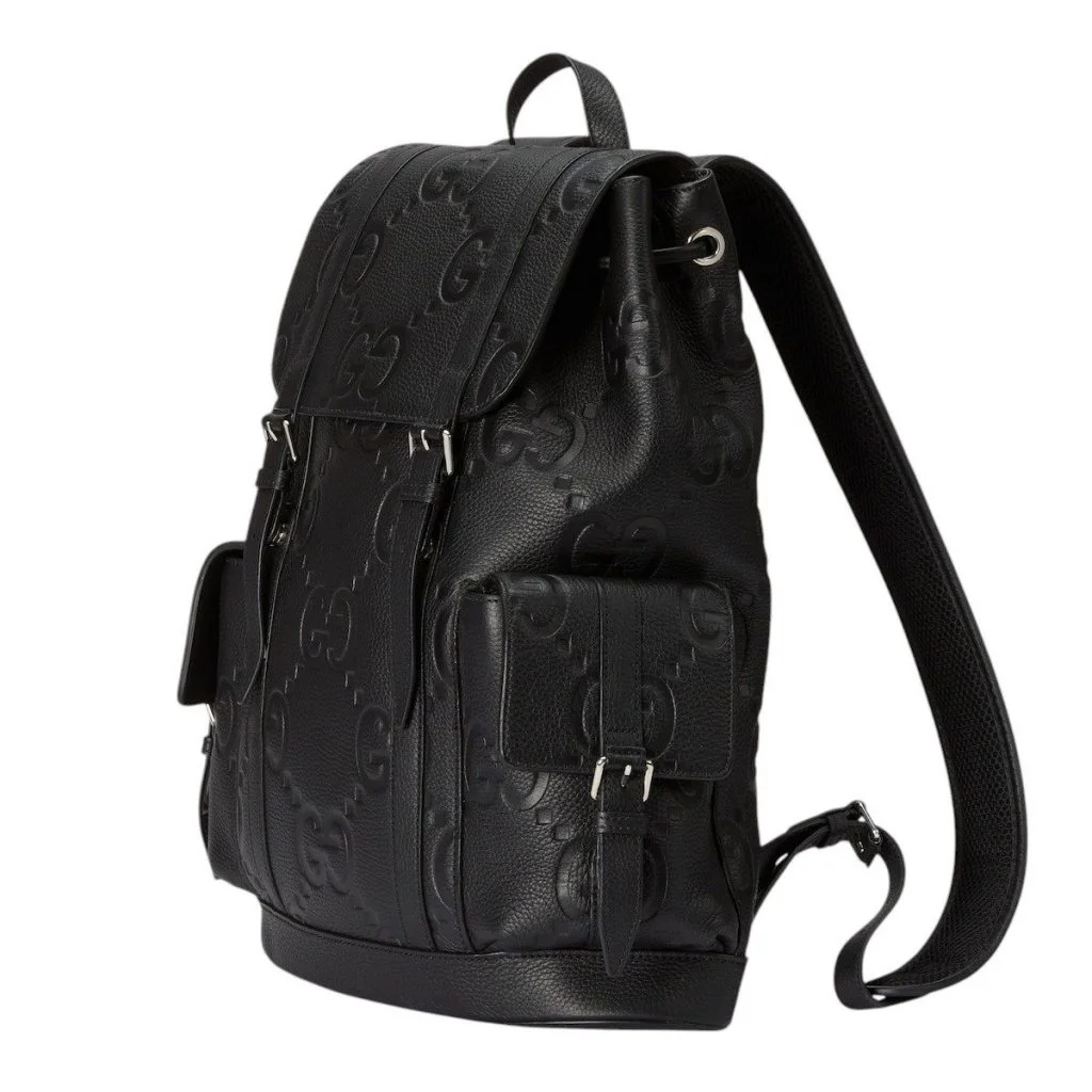 Gucci jumbo large backpack - Black