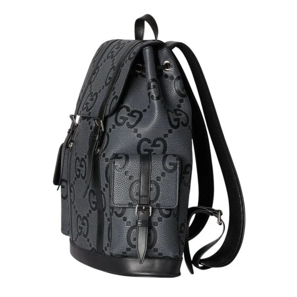 Gucci jumbo large backpack - Grey
