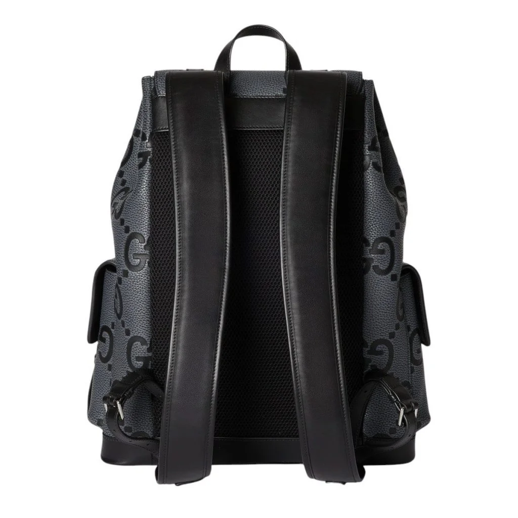 Gucci jumbo large backpack - Grey