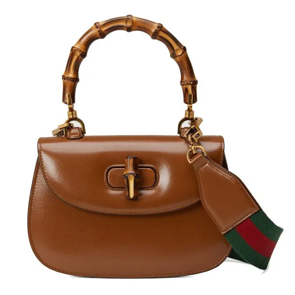 Gucci Bamboo 1947 mini bag - Brown