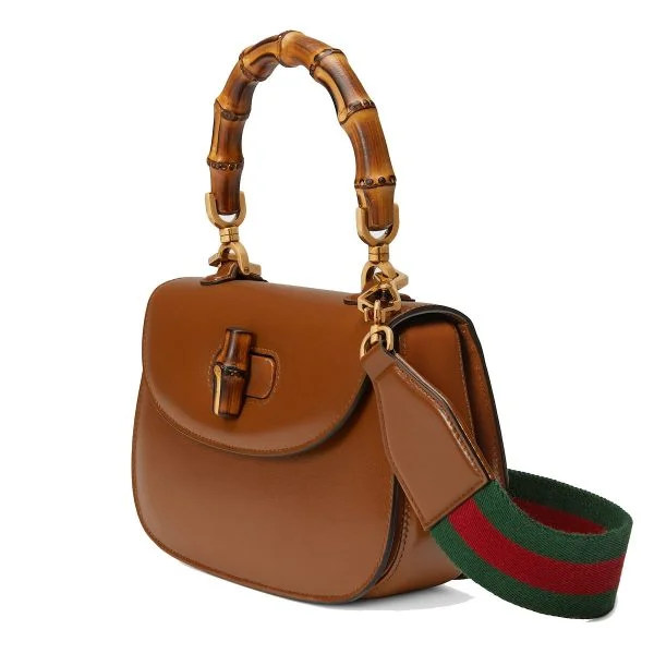 Gucci Bamboo 1947 mini bag - Brown