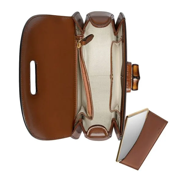 Gucci Bamboo 1947 mini bag - Brown
