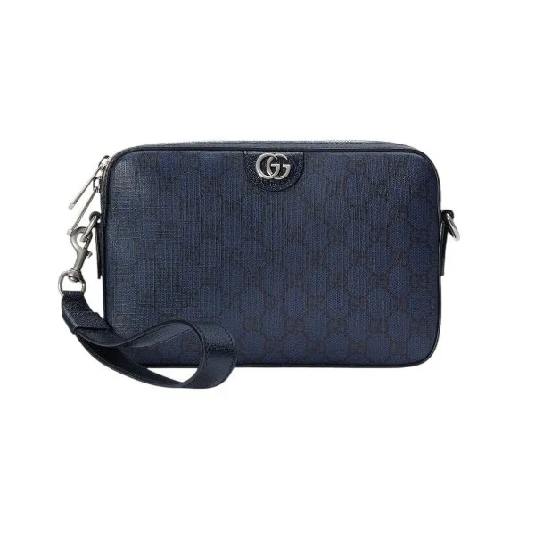 Gucci Ophidia Style Messenger Bag - Blue