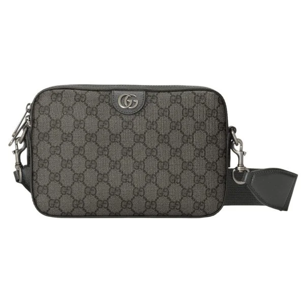 Gucci Ophidia Style Messenger Bag - Grey