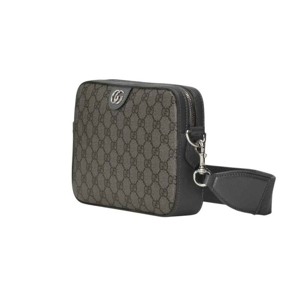 Gucci Ophidia Style Messenger Bag - Grey