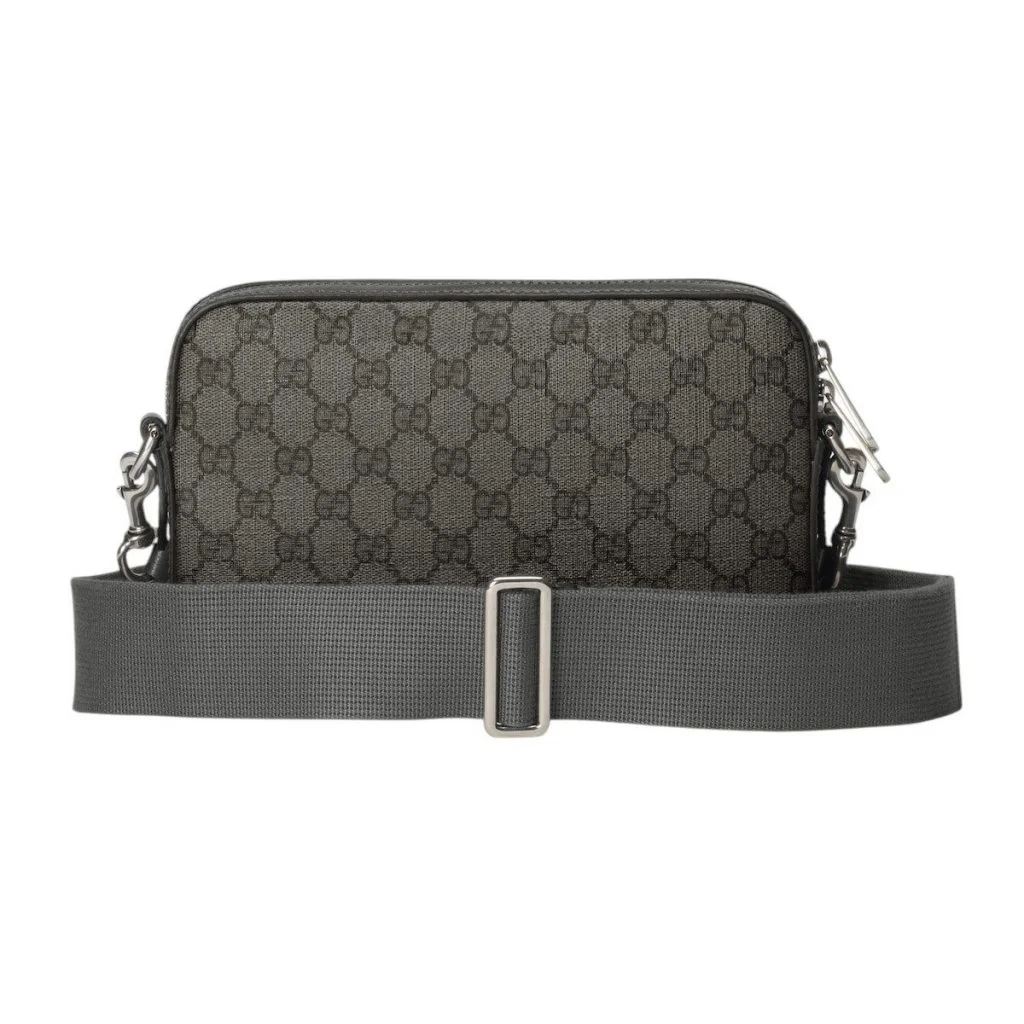 Gucci Ophidia Style Messenger Bag - Grey