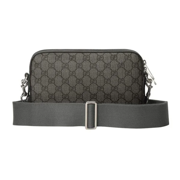 Gucci Ophidia Style Messenger Bag - Grey