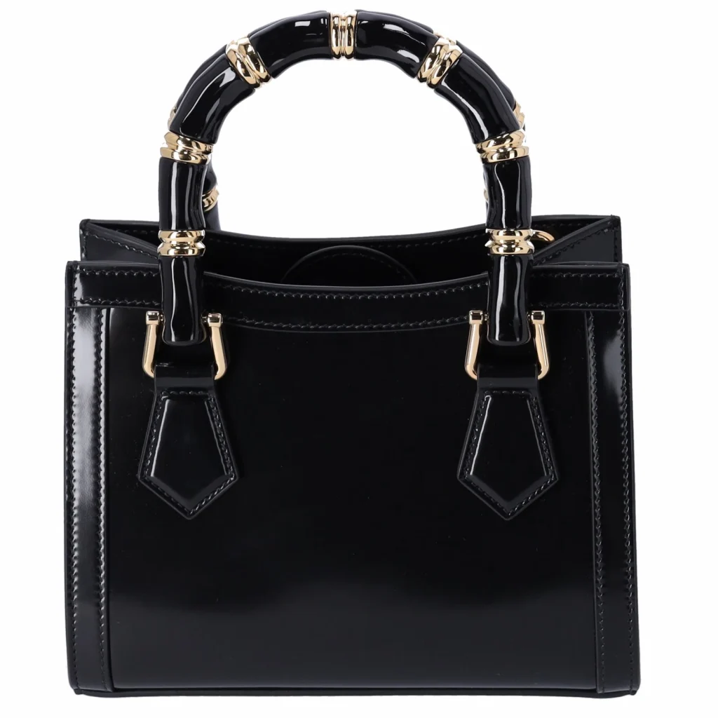 Gucci Bamboo Mini Top Handle Bag - Black