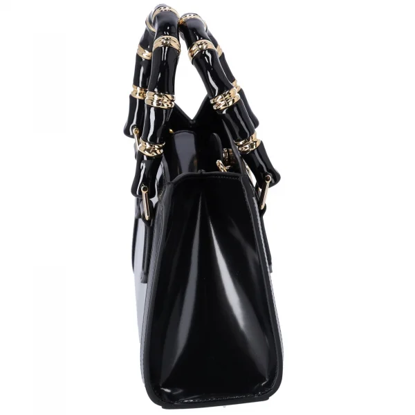 Gucci Bamboo Mini Top Handle Bag - Black