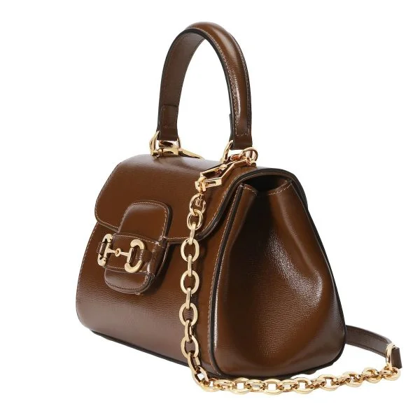 Gucci 1955 mini top handle bag - Brown