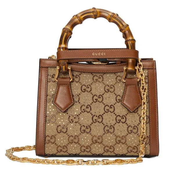 Gucci Diana mini tote bag - Beige