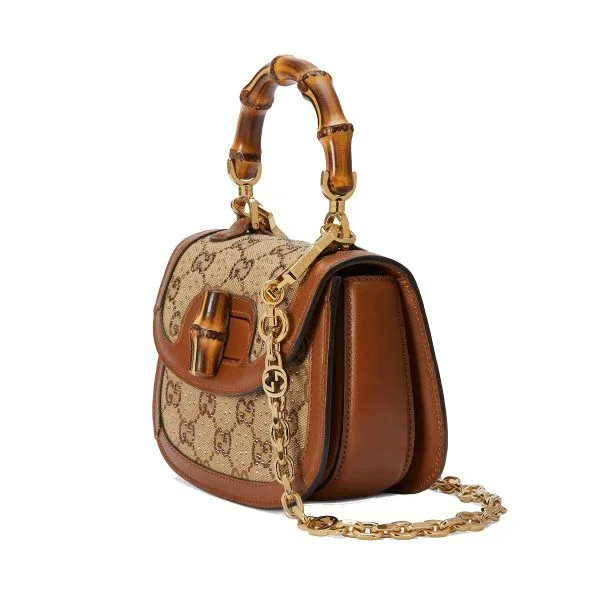 Gucci Bamboo 1947 mini bag - Beige