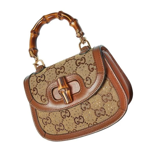 Gucci Bamboo 1947 mini bag - Beige