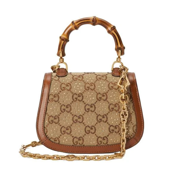 Gucci Bamboo 1947 mini bag - Beige