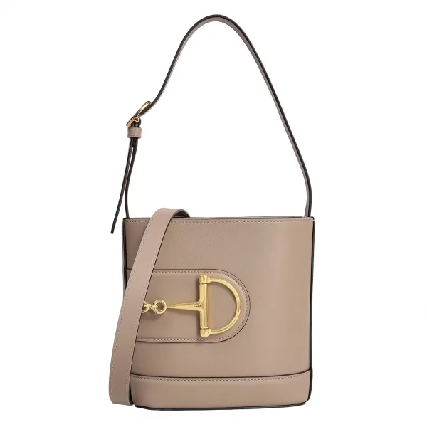 Gucci Arabella Horsebit Bucket Bag - Pink