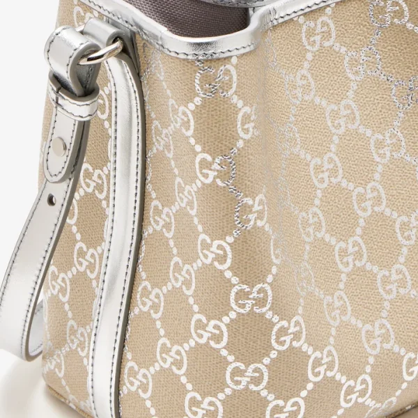Gucci GG Canvas Mini Shoulder Bag - Brown