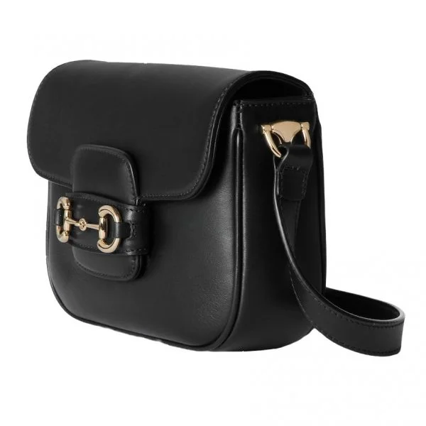 Gucci 1955 Mini Shoulder Bag in Canvas - Black