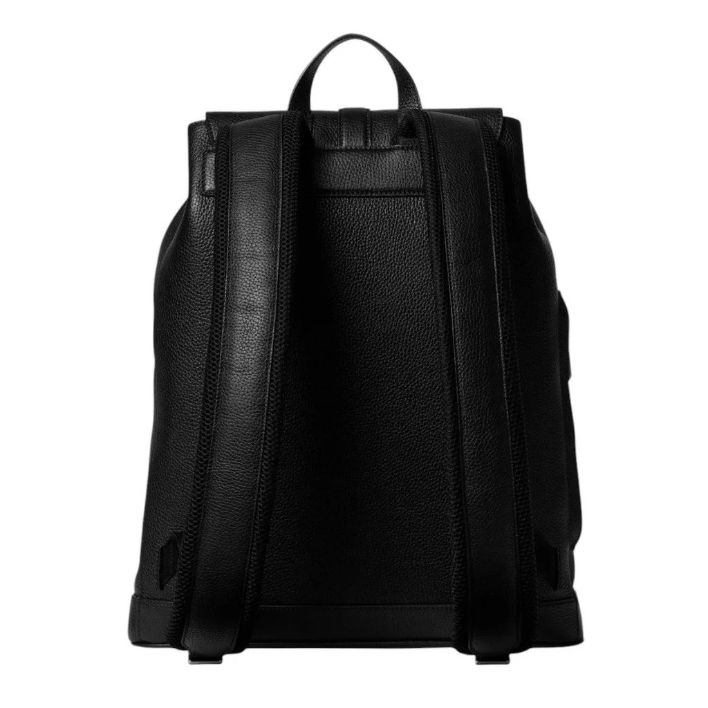 Gucci Minimal Leather Rucksack Black
