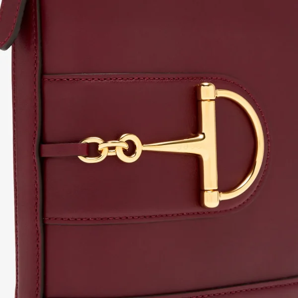 Gucci Arabella Horsebit Bucket Bag - Burgundy