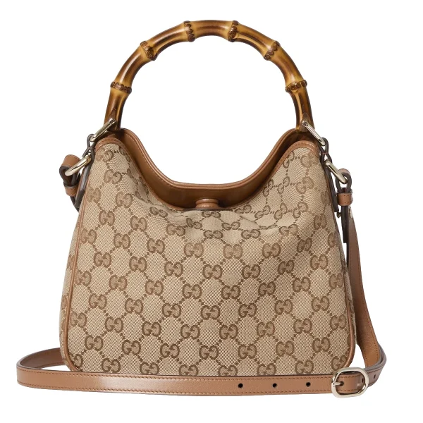 Gucci Bamboo 1947 Small Top Handle Bag - Beige