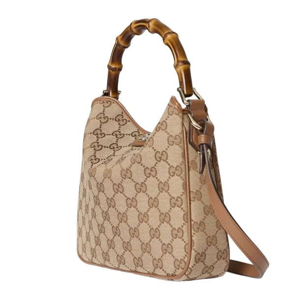 Gucci Bamboo 1947 Small Top Handle Bag - Beige