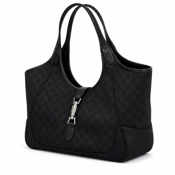 Gucci Jackie 1961 Large Tote Bag Black