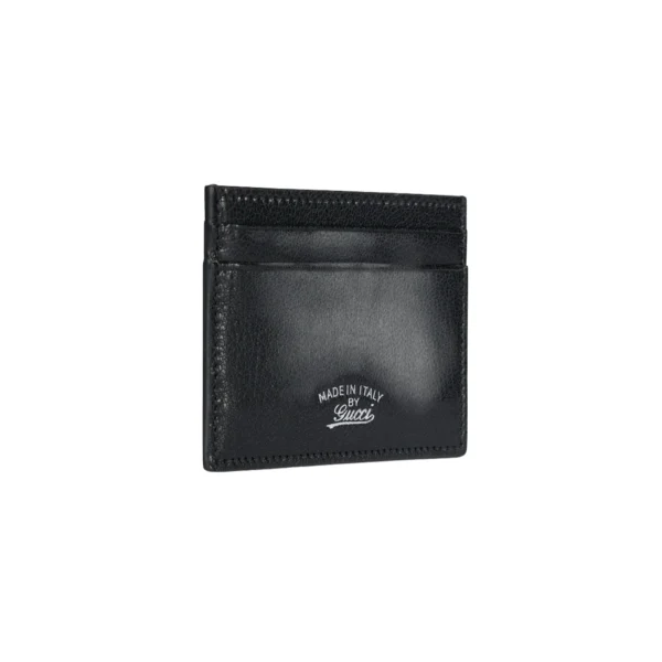 Gucci Lira Slim Card Case - Black