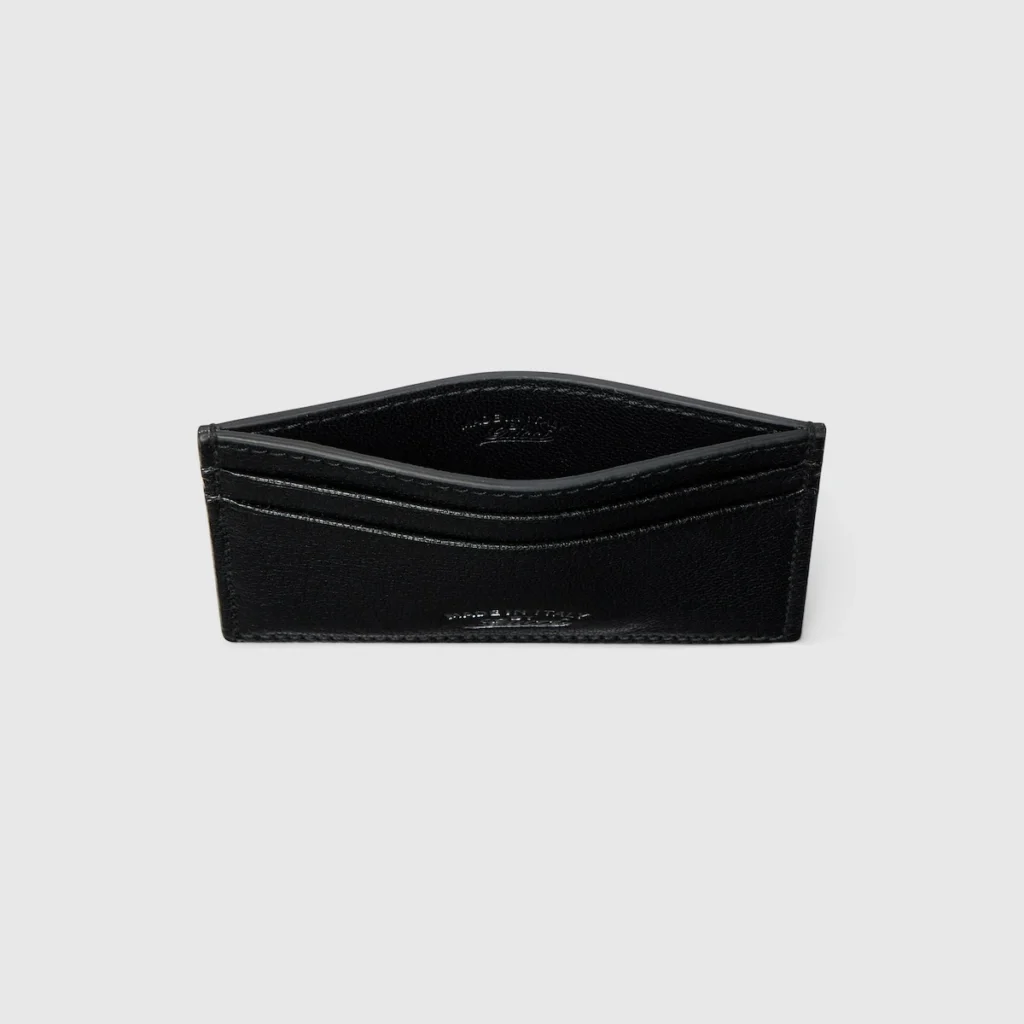 Gucci Lira Slim Card Case - Black