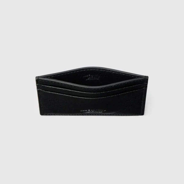 Gucci Lira Slim Card Case - Black