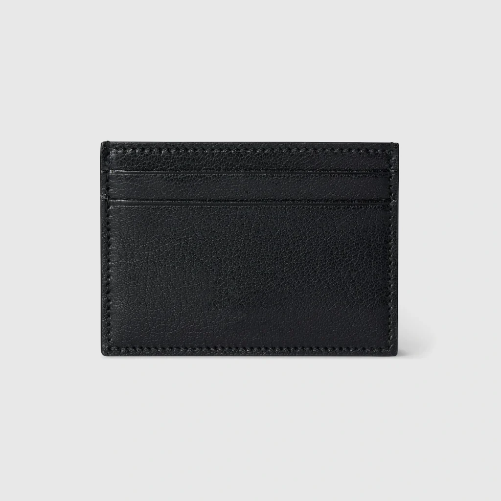 Gucci Lira Slim Card Case - Black