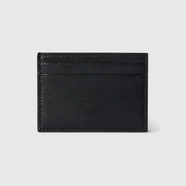Gucci Lira Slim Card Case - Black
