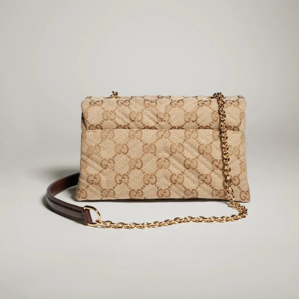 Gucci GG Marmont Mini Shoulder Bag Beige