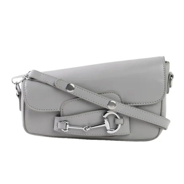 Gucci Horsebit 1955 Mini Shoulder Bag - Grey