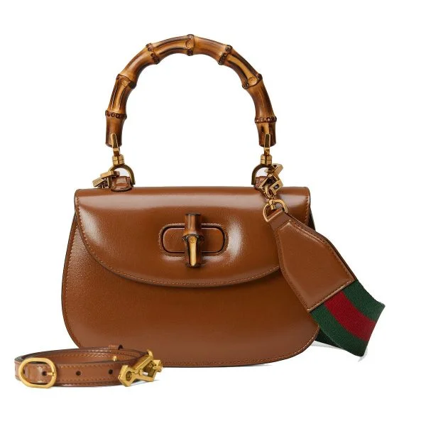 Gucci Bamboo 1947 mini bag - Brown
